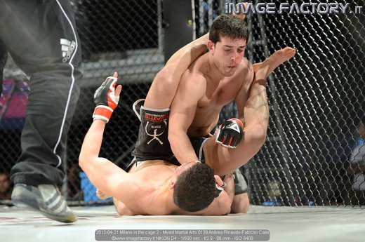 2012-04-21 Milano in the cage 2 - Mixed Martial Arts 0139 Andrea Rinaudo-Fabrizio Calio